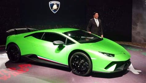Lamborghini Launches Latest Huracan Performante In India At Starting