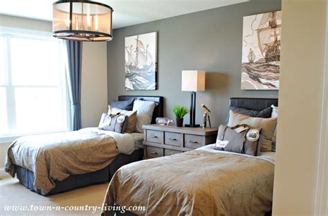 This image has dimension 1600x1200 pixel and file size 0 kb, you can click the image above to see the large or full size photo. Industrial Chic Model Home - Town & Country Living