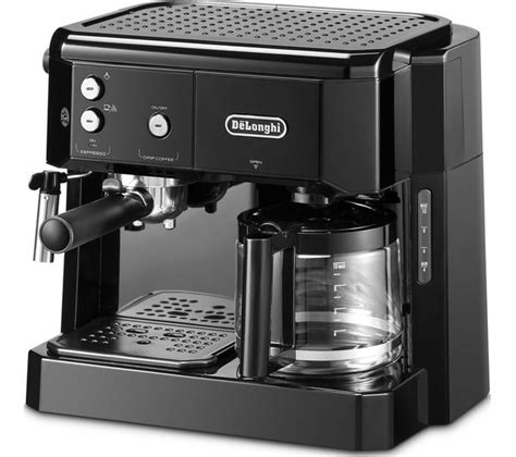 Full of beans and full of features that will help make your coffee taste simply superb, the de'longhi magnifica s ecam22.360.s bean to cup coffee machine will bring a taste of coffee shop quality cappuccino, latte and espresso to your home. Buy DELONGHI Combi BCO411.BK Filter & Pump Coffee Machine ...