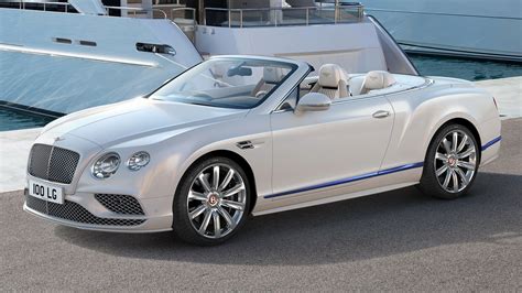 2017 Bentley Continental Gt V8 Convertible Galene Edition By Mulliner