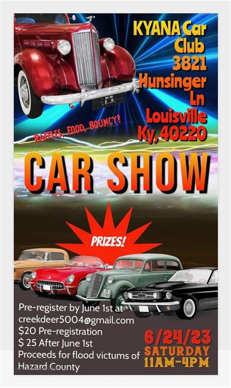 Kyana Car Club Car Show Kentucky Cruises