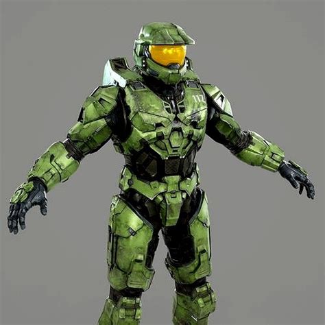Halo Infinite Master Chief Full Body Armor Stl Files 3d Model