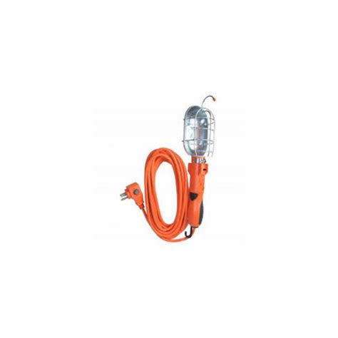 Woods 691 163 Gauge Sjtw Trouble Light With Metal Guard And Outlet 75
