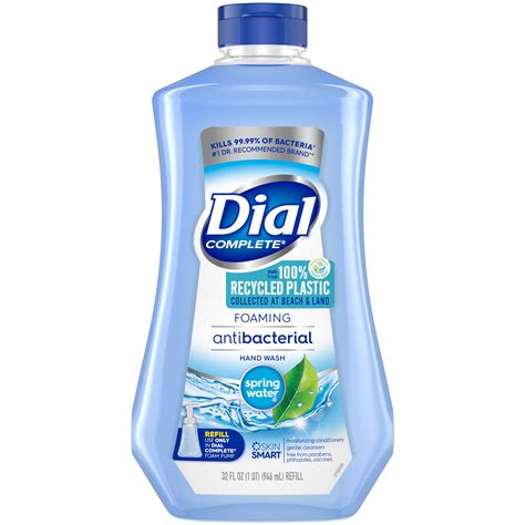 Dial Complete Antibacterial Foaming Hand Soap Refill Spring Water 32