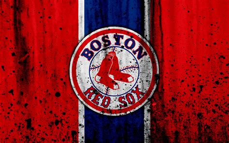 Download Logo Baseball Mlb Boston Red Sox Sports 4k Ultra Hd Wallpaper