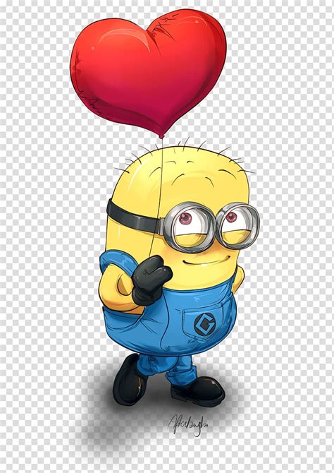 Love Minions Quotation Saying Minion Transparent Background Png