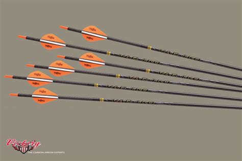 Victory Archery Vap Tko Elite 300 Spine Fletched Arrows With Inserts