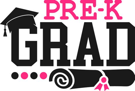 Pre K Grad Graduation Hat Diploma Free Svg File For Members Svg Heart