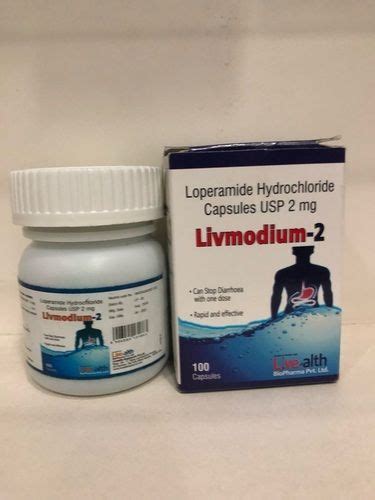 Antidiarrheal Medicines Loperamide Hydrochloride Capsules 2 Mg