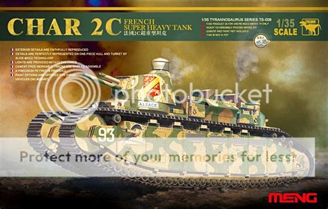 Meng Announces French Super Heavy Tank Char 2c Finescale Modeler
