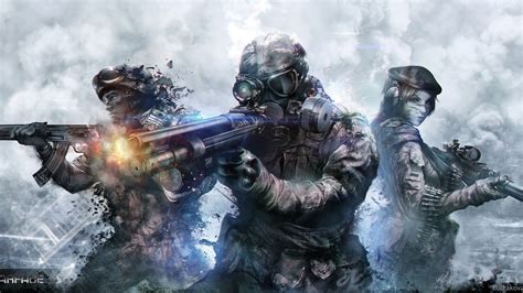 Man woman weapon soliders army video game wallpaper | 1920x1080 ...