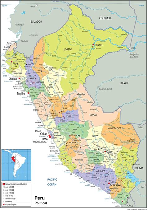 Peru Political Map Sexiz Pix