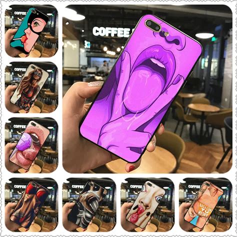 sexy girls phone case for iphone xr xsma x 7 8 black silicone case for samsung s7 s8 s9 s10 case