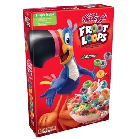 New Kelloggs Froot Loops Cereal 101oz Breakfast Cereal Fruit Flavored