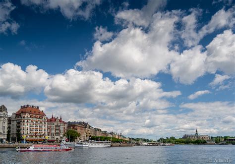 Wallpaper June Ferry Clouds Nikon Sweden Stockholm Scandinavia