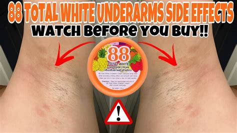 WATCH BEFORE YOU BUY 88 TOTAL WHITE UNDERARMS WHITENING CREAM PRO S
