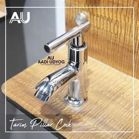 Aadi Udyog Stainless Steel Extended Body Pillar Cock For Bathroom
