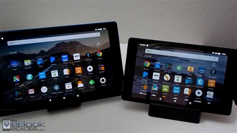 Amazon Fire Hd 10 Vs Fire Hd 8 Tablets Compared 2017 Models Youtube