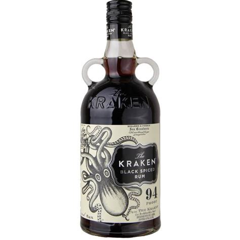 The Kraken Black Spiced Rum 94prf 750 Ml Marketview Liquor