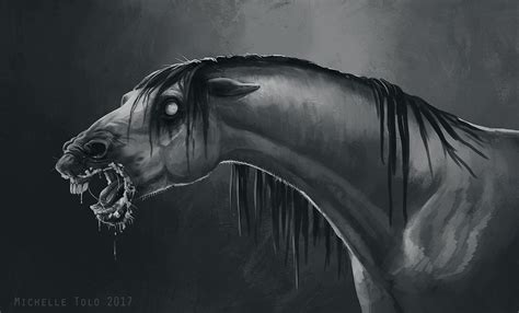 Artstation Nightmare Michelle Tolo Animal Illustration Art