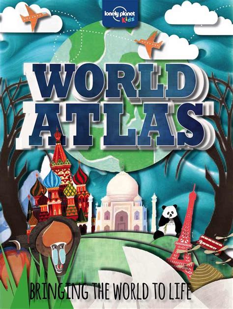 Lonely Planet Kids Amazing World Atlas By Lonely Planet 9781743603895