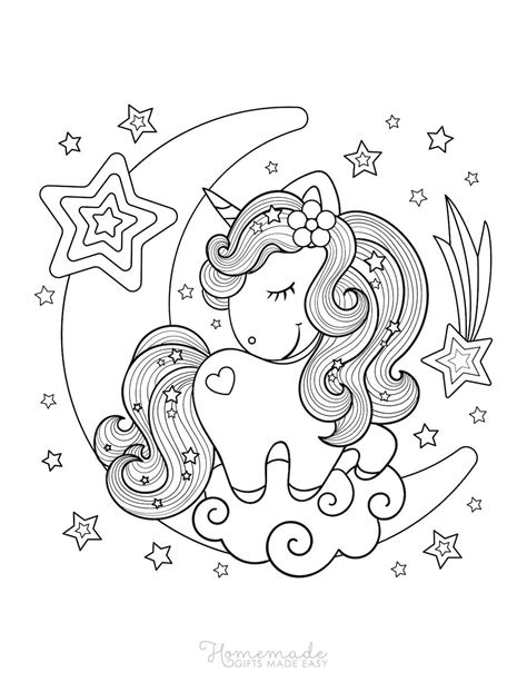75 Magical Unicorn Coloring Pages For Kids And Adults Free Printables