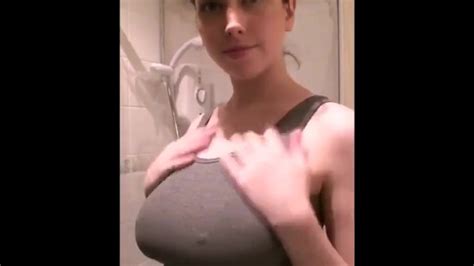 Petite Teen Reveals Perfect Huge Tits Titty Drop