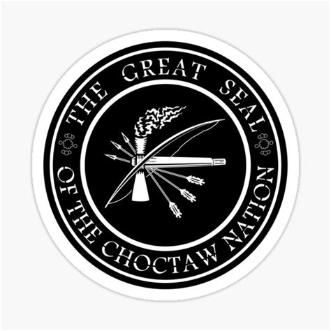 Choctaw Nation Sticker By Zuen Redbubble