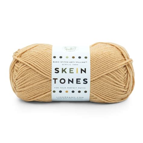 Lion Brand Basic Stitch Anti Pilling Yarn Skein Tones Beech Michaels