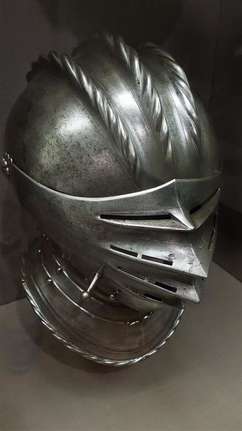 Close Helmet Made In Nuremberg Germany Engraved Steel And Flickr