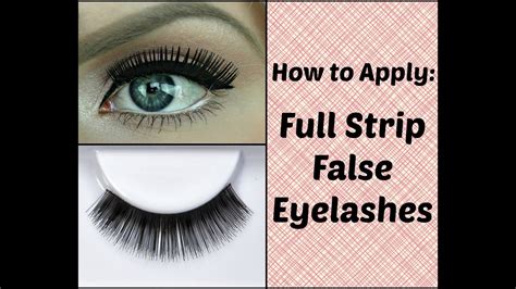 Maybe you would like to learn more about one of these? How to Apply False Eyelashes Perfectly (easy and quick!) Makeup Tutorial - YouTube