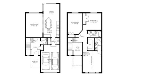 Two Story Homes Second Story Story House Portico House Flooring