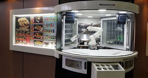 Robotic Fast Food Counter Primed To Cook Serve Up 100 Orders An Hour