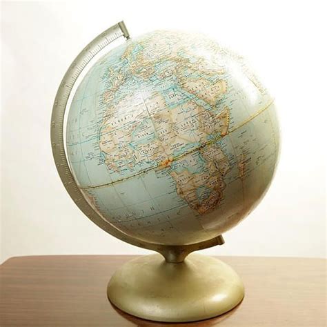 Vintage Rand Mcnally 12 Inch Political Globe 1964 Made In Etsy