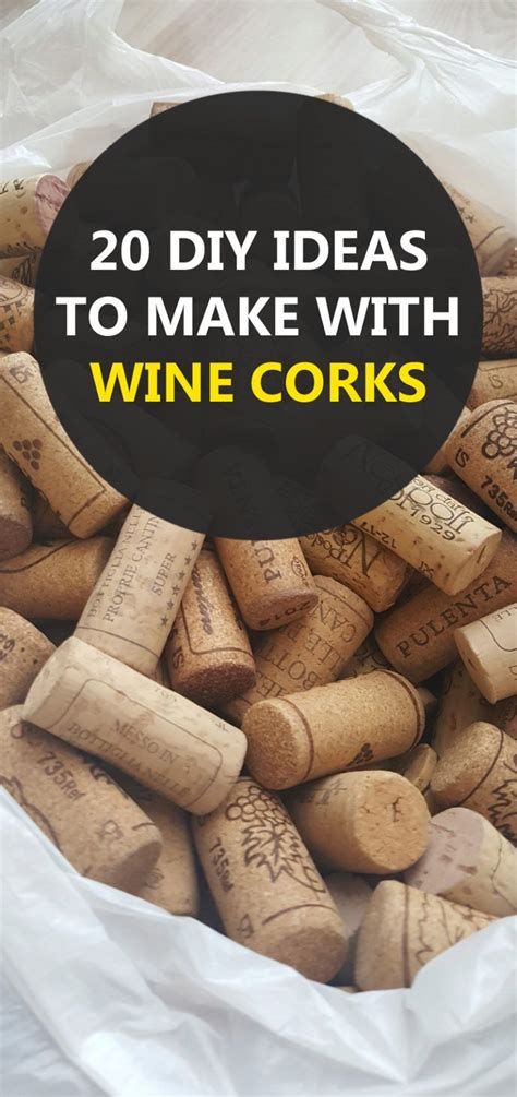 20 diy ideas to make with wine corks wine cork wine cork crafts wine cork art