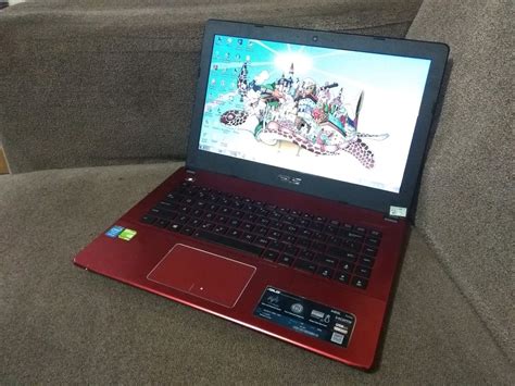 Jual Laptop Asus A450l Intel Core I5 4gb Ram Nvidia Geforce 720m Merah