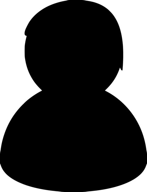 Svg Male Bust Person Boy Free Svg Image And Icon Svg Silh