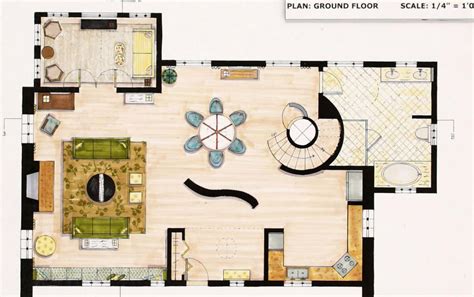 Interior Floor Plan Home Design Ideas