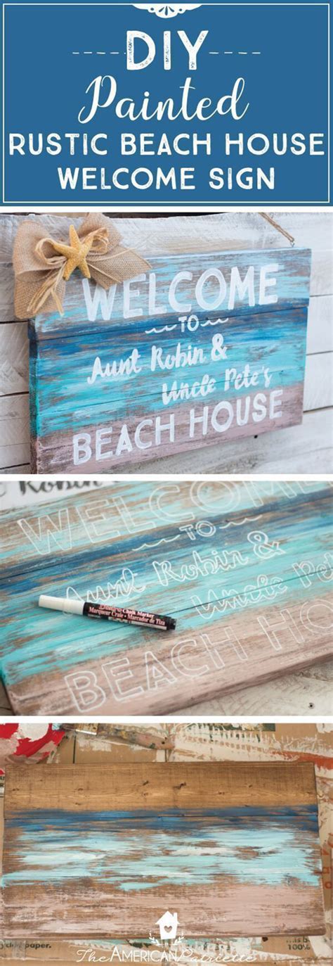 45 Best Beach Themed Wooden Signs Ideas And Designs For 2022