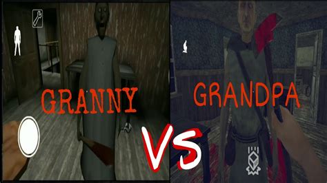 Granny Vs Grandpa And Granny Horror Game Youtube Gambaran