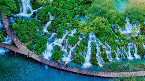 Plitvice Lakes National Park Aerial Images