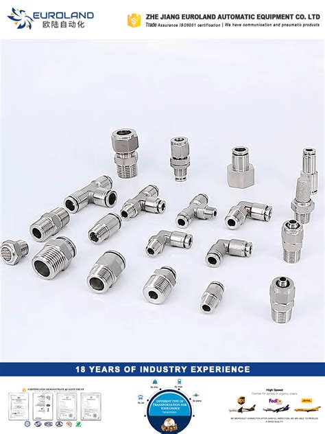 Stainless Steel 304316 Double Male Thread Connectorhex Npt Joint