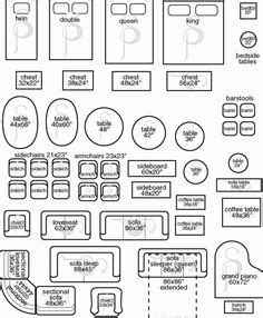 This is some generic furniture for ho scale houses and buildings. printable furniture templates 1/4 inch scale | Free Graph ...