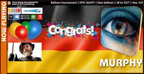 🎈 Balloon Epic Quest 🔵 Blue Balloon 18 237 Day 55 🏆 🏆 🏆 Final Results 🏆 🏆 🏆 Cons Gang
