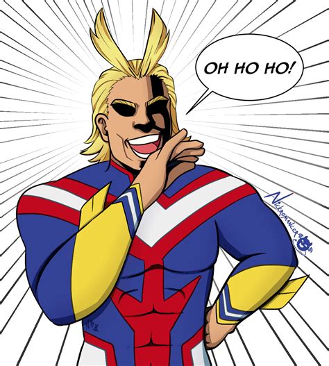 All Might Noblewoman Laugh Commission By Cosmicrot On Newgrounds