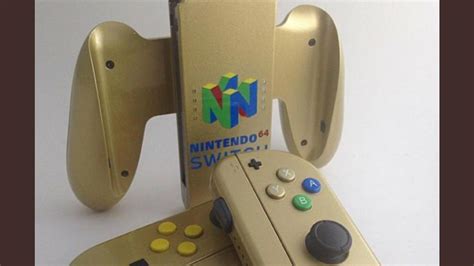 Así Es Como Lucen Los Joy Con De Nintendo Switch Al Estilo Nintendo 64