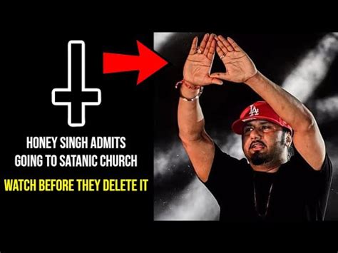 Honey Singh ADMITS HE WENT TO SATANIC CHURCH IN ENGLAND Almas Jacob