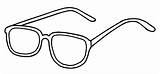 Coloring Eyeglasses Improve Vision sketch template