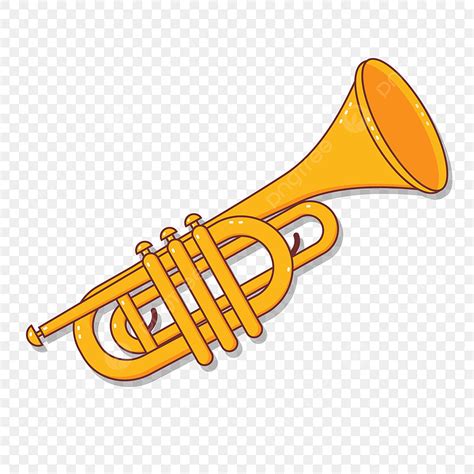 Trumpet Instruments Clipart Transparent Png Hd Metal Trumpet Clipart