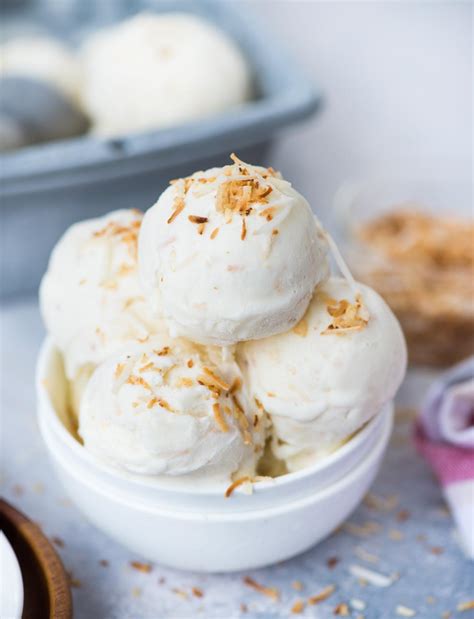 How To Make Coconut Ice Cream Without A Machine